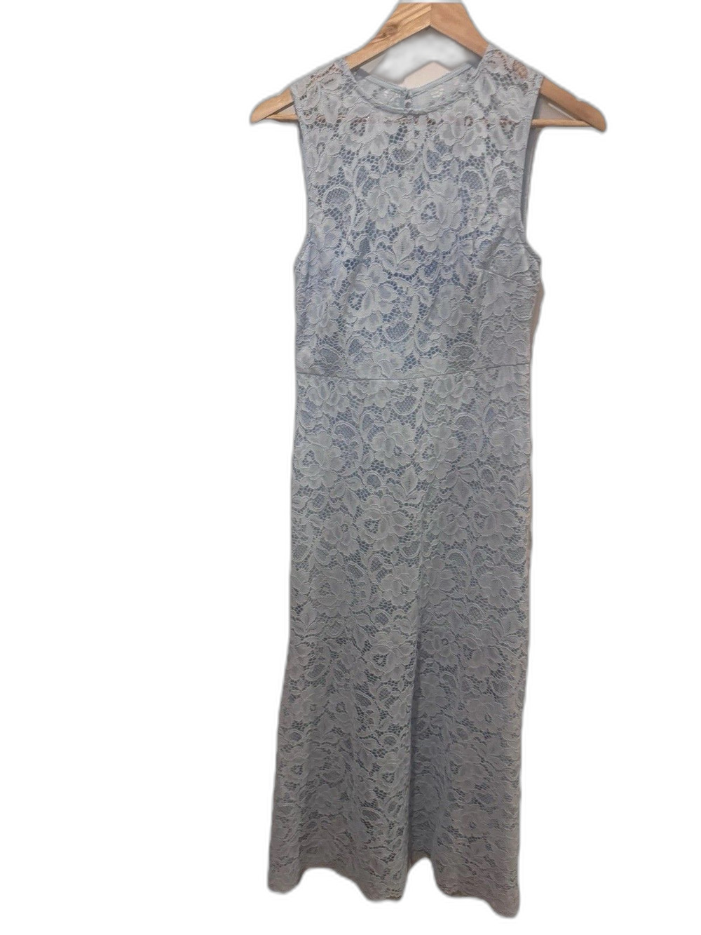 BHLDN Kamila High-Neck Lace Midi Dress  SIZE 10